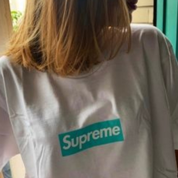 SUPREME®/TIFFANY & CO. | box logo tee - Picture 5 of 14